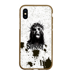 Чехол для iPhone XS Max матовый Slipknot