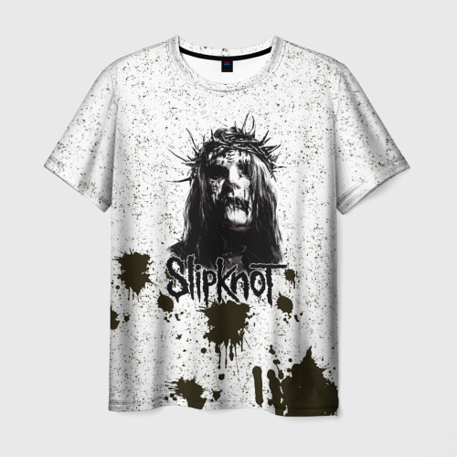 Мужская футболка с принтом Slipknot, вид спереди №1