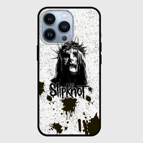 Чехол для iPhone 13 Pro Slipknot, цвет черный