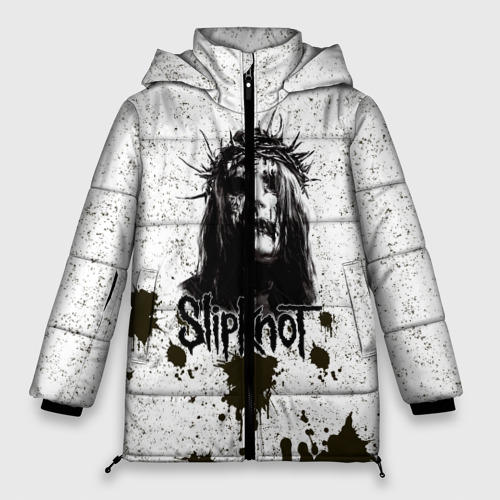 Женская зимняя куртка Oversize Slipknot, цвет черный