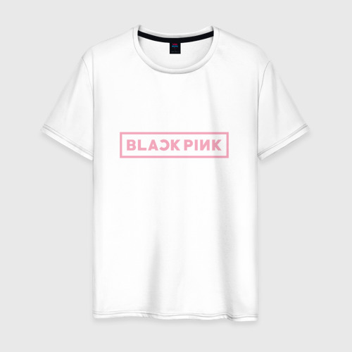 Мужская футболка хлопок Blackpink, цвет белый