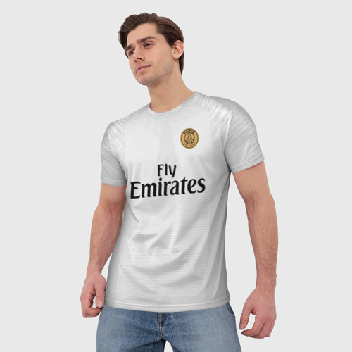 Мужская футболка 3D PSG away 18-19 - фото 3