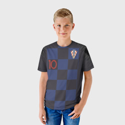 Детская футболка 3D Modric away WC 2018 - фото 2