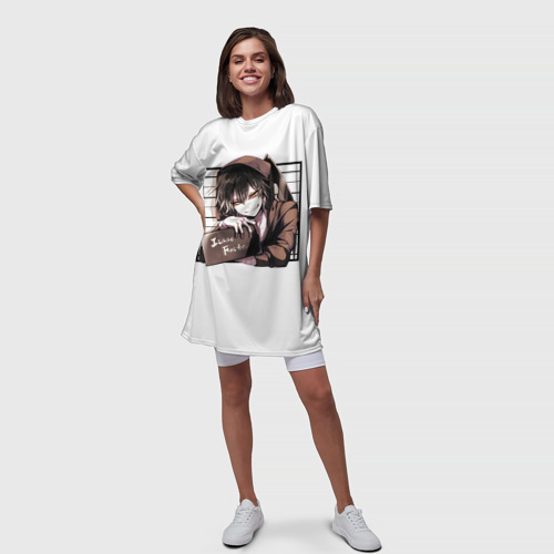 Платье-футболка 3D Isaac Foster, цвет 3D печать - фото 5