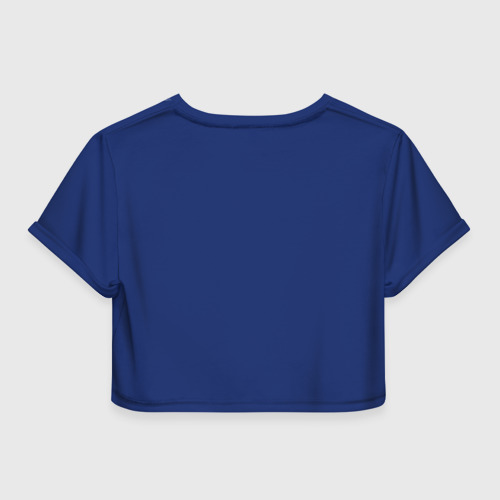 Женская футболка Crop-top 3D NASA, цвет 3D печать - фото 2