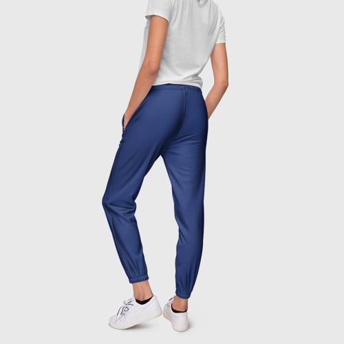 Женские брюки 3D с принтом NASA, вид сзади #2