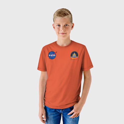 Детская футболка 3D NASA Фото 01 Детская футболка 3D NASA Фото 01