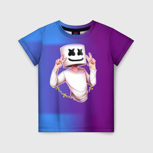 Детская футболка 3D MARSHMELLO Фото 01 Детская футболка 3D MARSHMELLO Фото 01