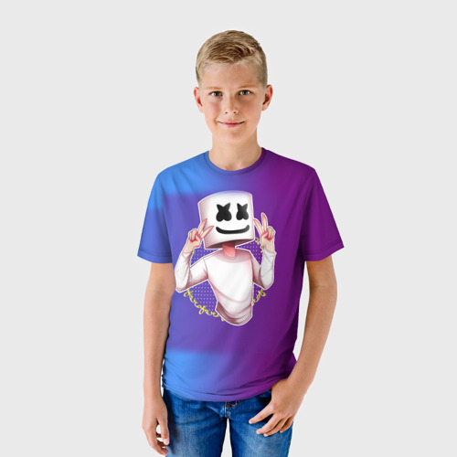 Детская футболка 3D MARSHMELLO Фото 01 Детская футболка 3D MARSHMELLO Фото 01