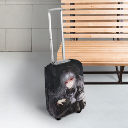 Чехол для чемодана 3D Темная Хатсуне Мику - фото 2