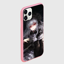 Чехол для iPhone 11 Pro Max матовый Темная Хатсуне Мику - фото 2