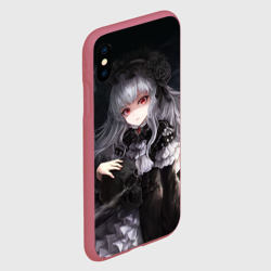 Чехол для iPhone XS Max матовый Темная Хатсуне Мику - фото 2