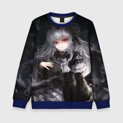 Детский свитшот 3D Темная Хатсуне Мику