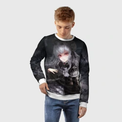 Детский свитшот 3D Темная Хатсуне Мику - фото 2