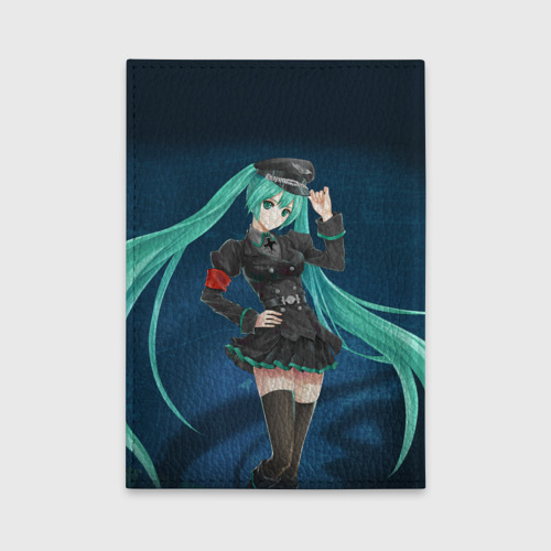 Обложка для автодокументов Hatsune Miku, цвет ярко-розовый - фото 2