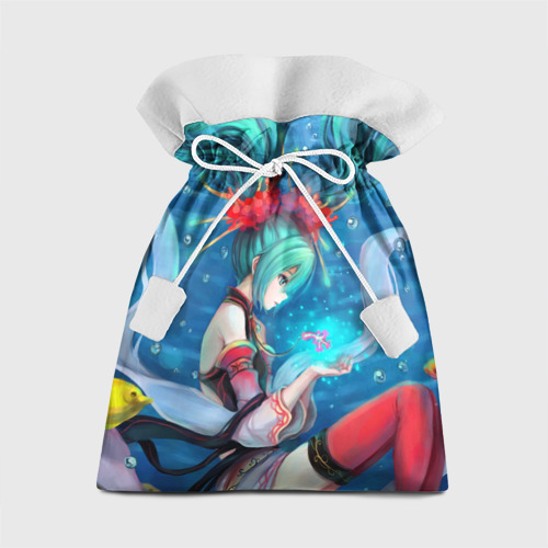 Подарочный 3D мешок Певице Hatsune Miku