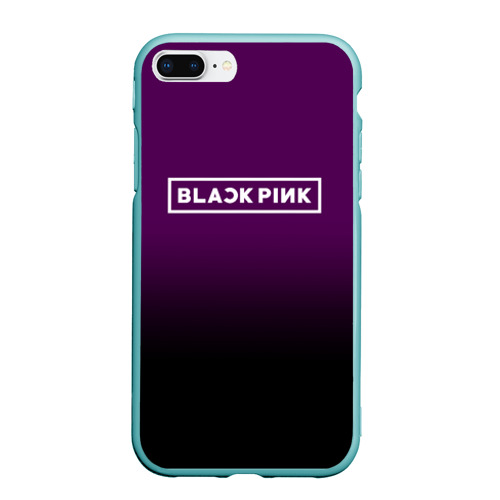 Чехол для iPhone 7Plus/8 Plus матовый Blackpink, цвет мятный