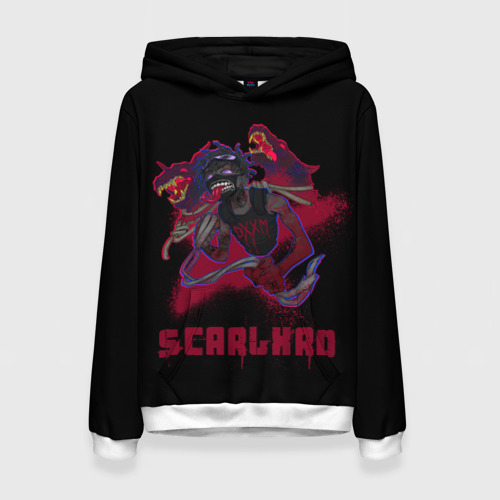 Женская толстовка 3D Scarlxrd, цвет 3D печать