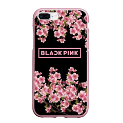 Чехол для iPhone 7Plus/8 Plus матовый Blackpink Sakura