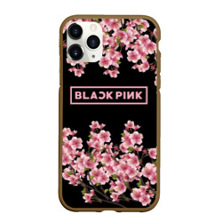 Чехол для iPhone 11 Pro Max матовый Blackpink Sakura