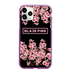 Чехол для iPhone 11 Pro Max матовый Blackpink Sakura