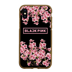 Чехол для iPhone XS Max матовый Blackpink Sakura