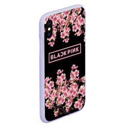 Чехол для iPhone XS Max матовый Blackpink Sakura - фото 2