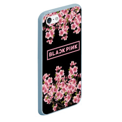 Чехол для iPhone 5/5S матовый Blackpink Sakura - фото 2