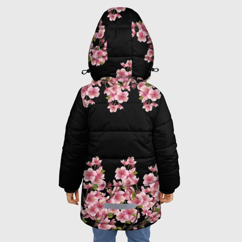 Зимняя куртка для девочек 3D Blackpink Sakura, цвет красный - фото 4