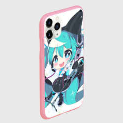 Чехол для iPhone 11 Pro Max матовый Взрывная Мику - фото 2