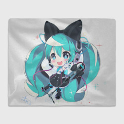 Плед 3D Взрывная Мику