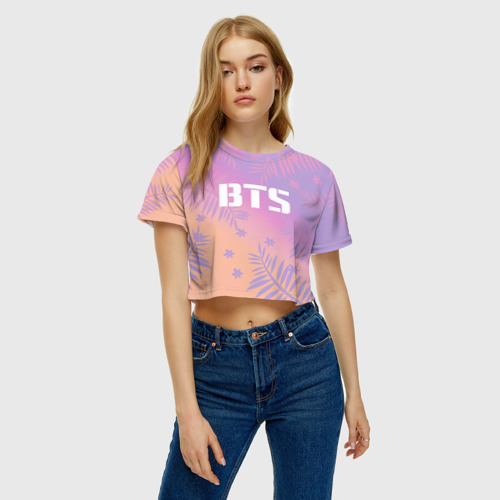 Bts crop sweatshirt online