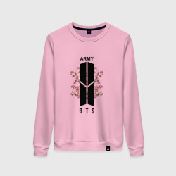 Женский свитшот хлопок BTS army