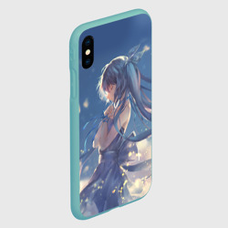Чехол для iPhone XS Max матовый Печальная Хатсуне Мику - фото 2