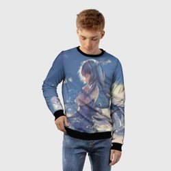 Детский свитшот 3D Печальная Хатсуне Мику - фото 2