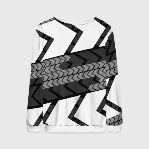 Мужской свитшот 3D JUVE RUNNER SPORT, цвет белый - фото 2