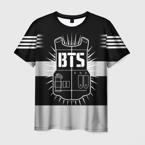 Мужская футболка 3D BTS ARMY 93 SUGA, цвет 3D печать