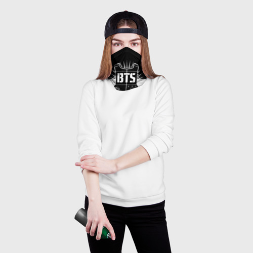 Бандана-труба 3D BTS ARMY 93 SUGA, цвет 3D печать - фото 2