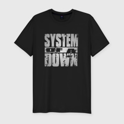 Приталенная футболка System of a Down (Мужская)