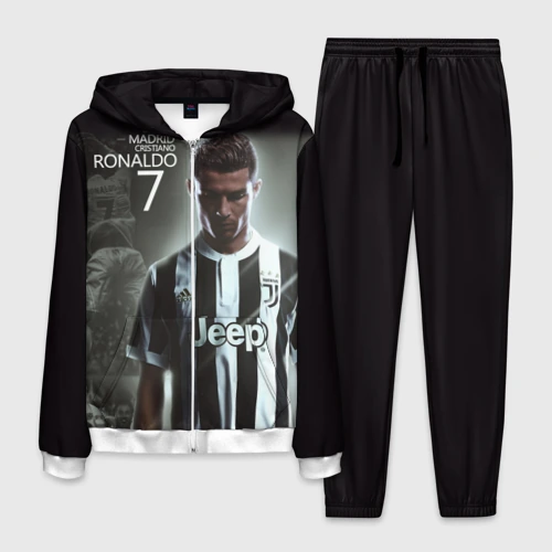 Мужской костюм 3D Ronaldo juve sport