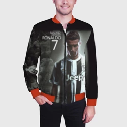 Мужской бомбер 3D Ronaldo juve sport - фото 2