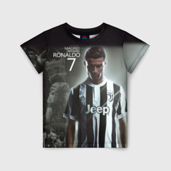 Детская футболка 3D Ronaldo juve sport