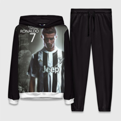 Женский костюм с толстовкой 3D Ronaldo juve sport