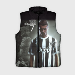 Женский жилет утепленный 3D Ronaldo juve sport