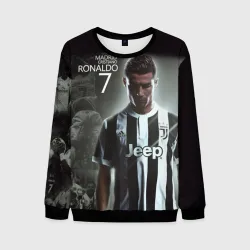 Мужской свитшот 3D Ronaldo juve sport