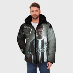 Мужская зимняя куртка 3D Ronaldo juve sport - фото 2