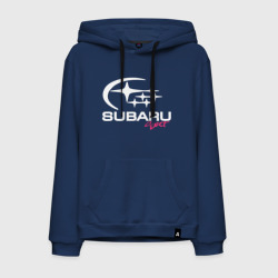 Мужская толстовка хлопок SubaruSect белое лого