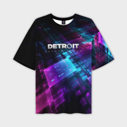 Мужская футболка oversize 3D Detroit: Become Human