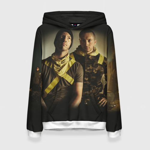 Женская толстовка 3D Twenty One pilots TOP, цвет 3D печать