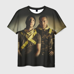 Мужская футболка 3D Twenty One pilots TOP